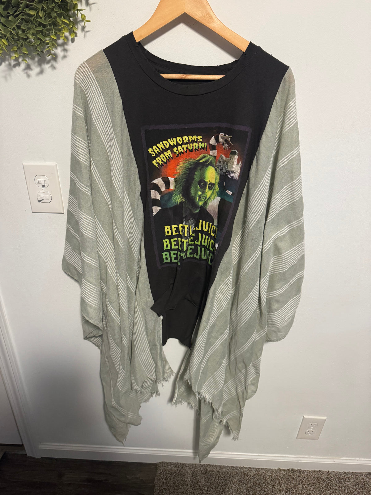 Beetlejuice Poncho