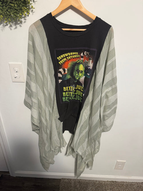 Beetlejuice Poncho