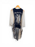 Billy Ray Cyrus Tee with Horse Kimono