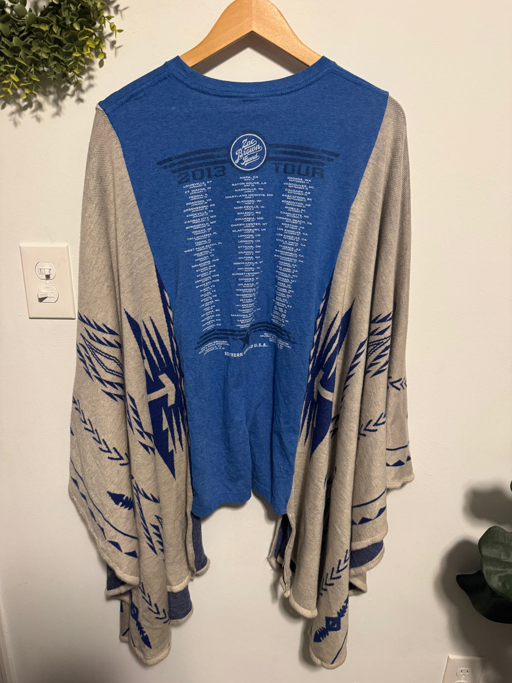 Zac Brown Band Poncho