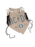 AC/DC Lace Side Tank